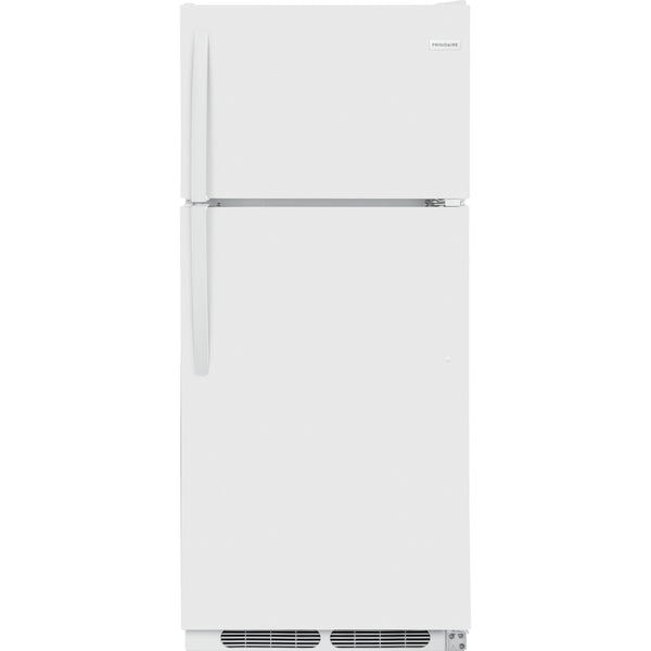 Frigidaire 28-inch, 16.3 cu. ft. Top Freezer Refrigerator FFHT1621TW IMAGE 1
