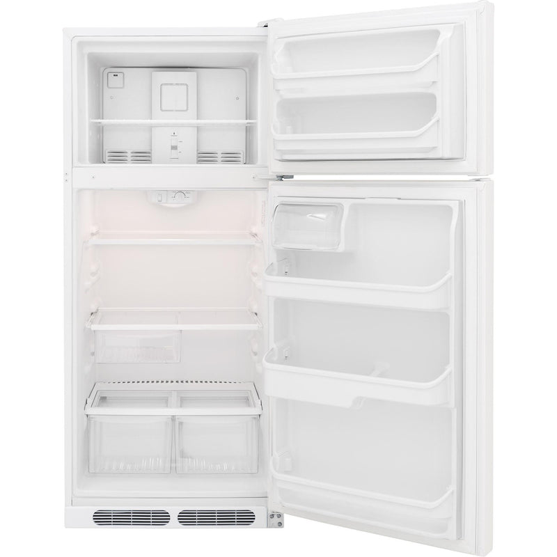 Frigidaire 28-inch, 16.3 cu. ft. Top Freezer Refrigerator FFHT1621TW IMAGE 4