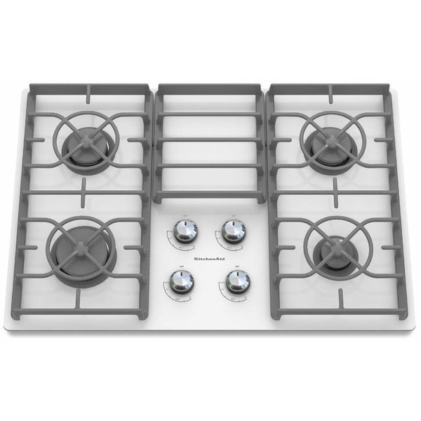 KitchenAid 30-inch Built-in Gas Cooktop KGCC506RWW IMAGE 1