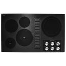 KitchenAid 36-inch Built-in Electric Cooktop with 5 Elements KCED606GBLKCED606GBL