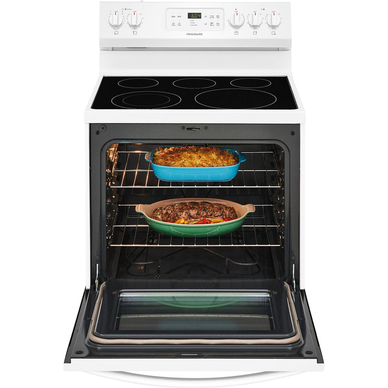 Frigidaire 30-inch Freestanding Electric Range with SpaceWise® Expandable Elements FFEF3054TW IMAGE 5
