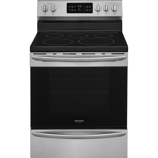 Frigidaire Gallery 30-inch Freestanding Electric Range with Convection Technology FGEF3036TF IMAGE 1