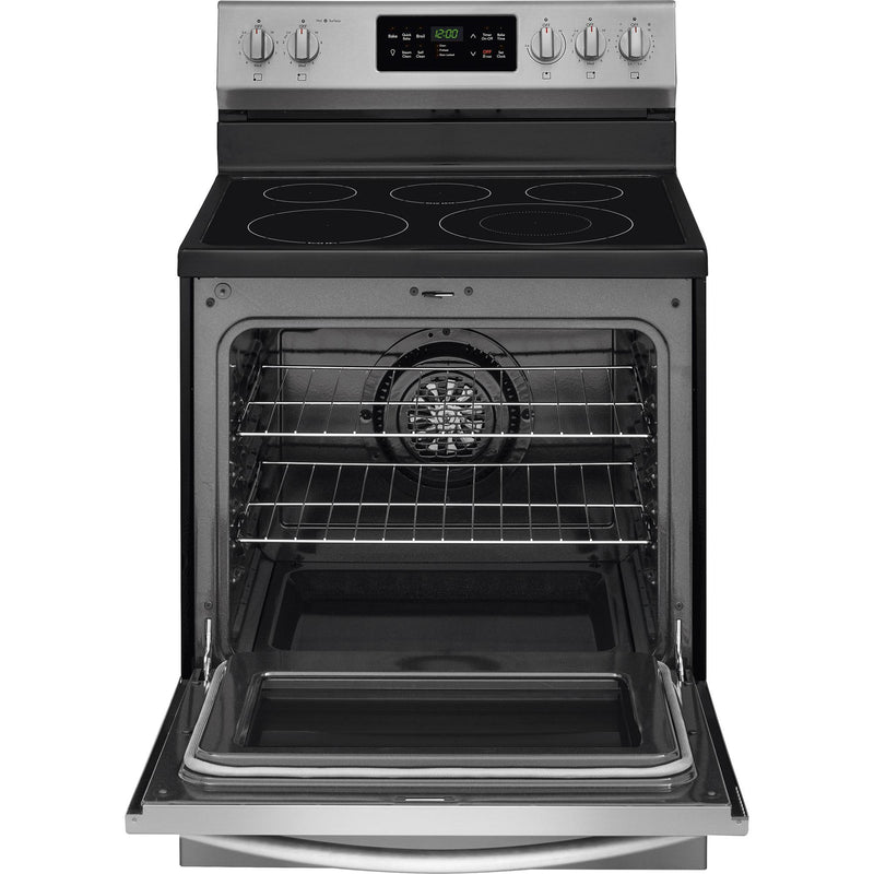 Frigidaire Gallery 30-inch Freestanding Electric Range with Convection Technology FGEF3036TF IMAGE 5