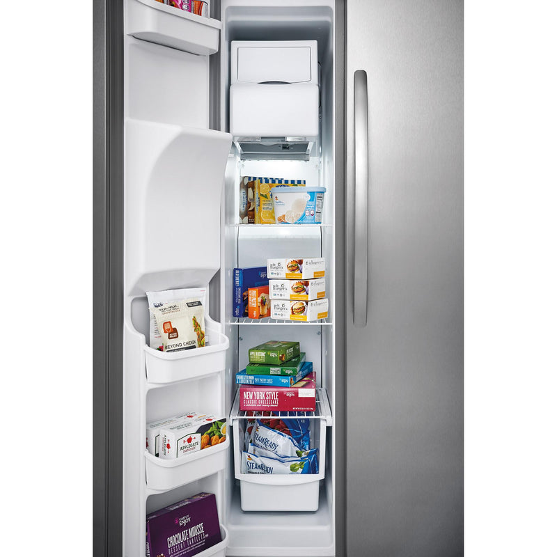 Frigidaire 33-inch, 22.1 cu.ft. Freestanding Side-by-Side Refrigerator with Ready-Select® Controls FFSS2315TS IMAGE 7