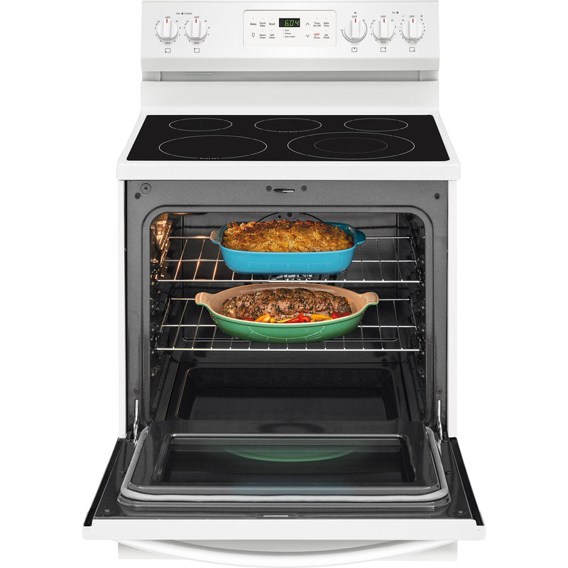 Frigidaire Gallery 30-inch Freestanding Electric Range with Convection Technology FGEF3036TW IMAGE 3