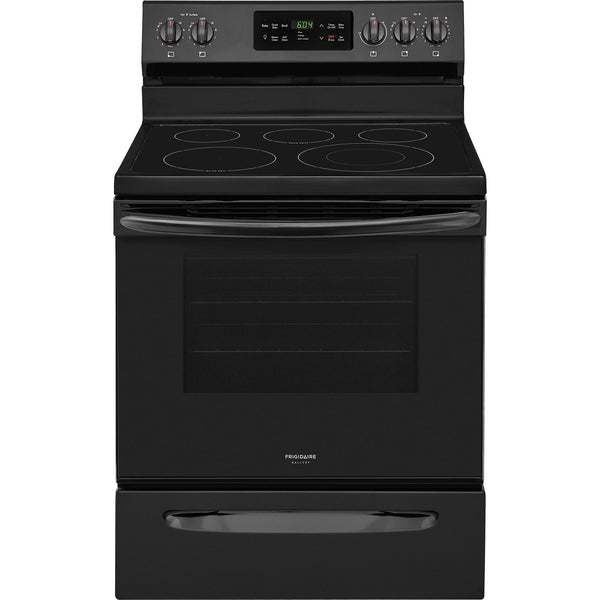 Frigidaire Gallery 30-inch Freestanding Electric Range with Convection Technology FGEF3036TB IMAGE 1