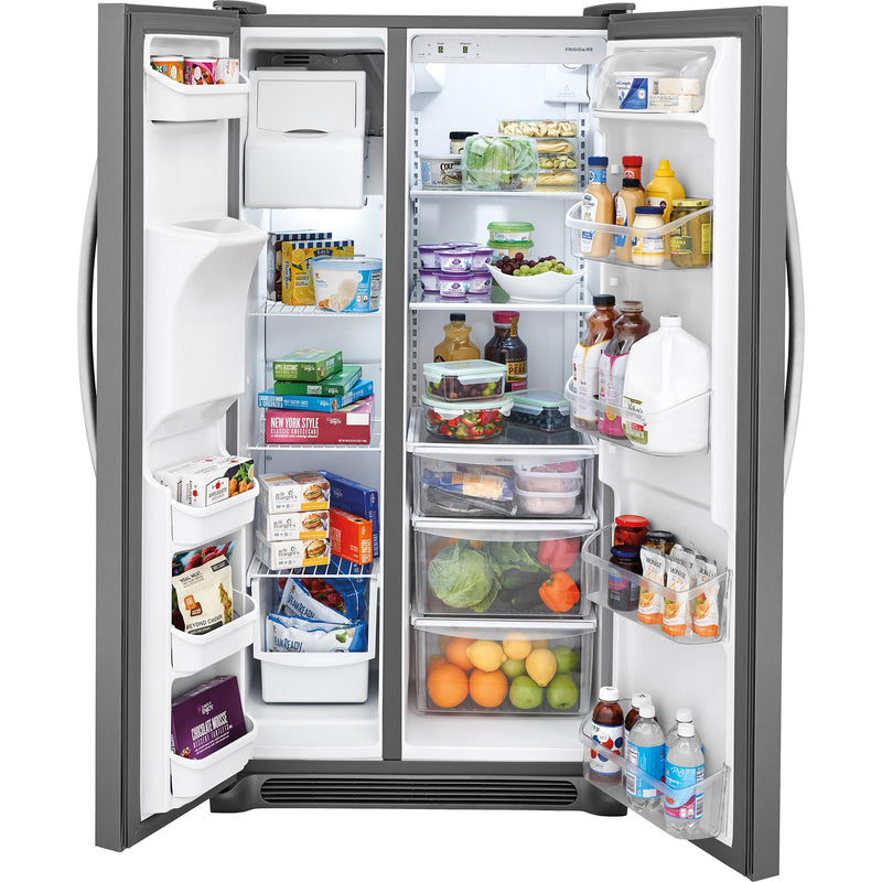 Frigidaire 36-inch, 25.6 cu. ft. Side-By-Side Refrigerator FFSS2615TS IMAGE 7