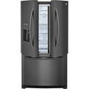 Frigidaire Gallery 36-inch, 26.8 cu.ft. Freestanding French 3-Door Refrigerator with EvenTemp™ System FGHB2868TD IMAGE 4