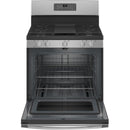GE 30-inch Freestanding Gas Range JGB660SP (Stainless Steel) (JGB660SPSS)