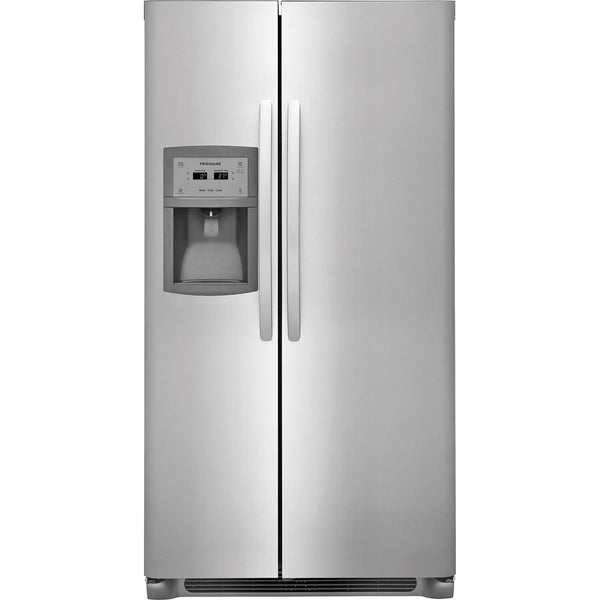 Frigidaire 36-inch, 22.2 cu.ft. Freestanding Side-by-Side Refrigerator with PureSource 3® Ice & Water Filtration FFSC2323TS IMAGE 1