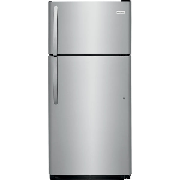 Frigidaire 30-inch, 18 cu.ft. Freestanding Top Freezer Refrigerator with LED Lighting FFHT1832TS IMAGE 1