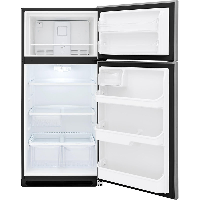 Frigidaire 30-inch, 18 cu.ft. Freestanding Top Freezer Refrigerator with LED Lighting FFHT1832TS IMAGE 5