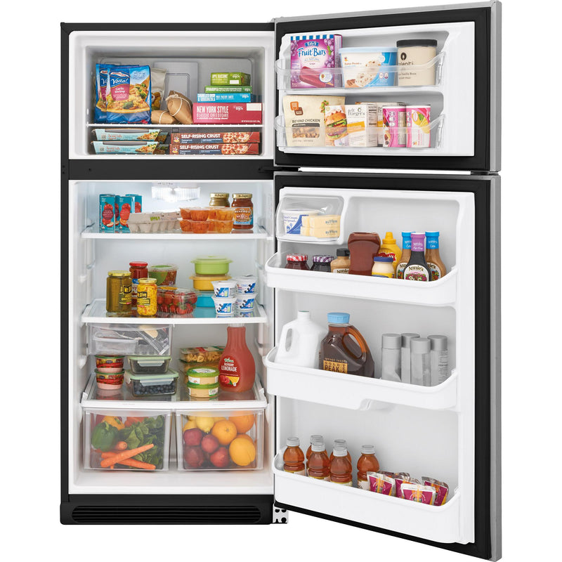 Frigidaire 30-inch, 18 cu.ft. Freestanding Top Freezer Refrigerator with LED Lighting FFHT1832TS IMAGE 6