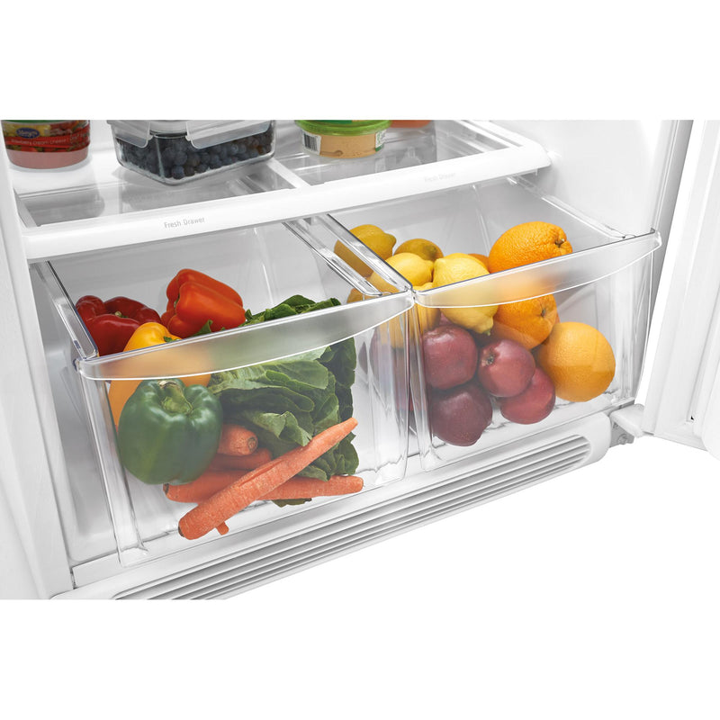 Frigidaire 30-inch, 18 cu.ft. Freestanding Top Freezer Refrigerator with LED Lighting FFHT1832TP IMAGE 8