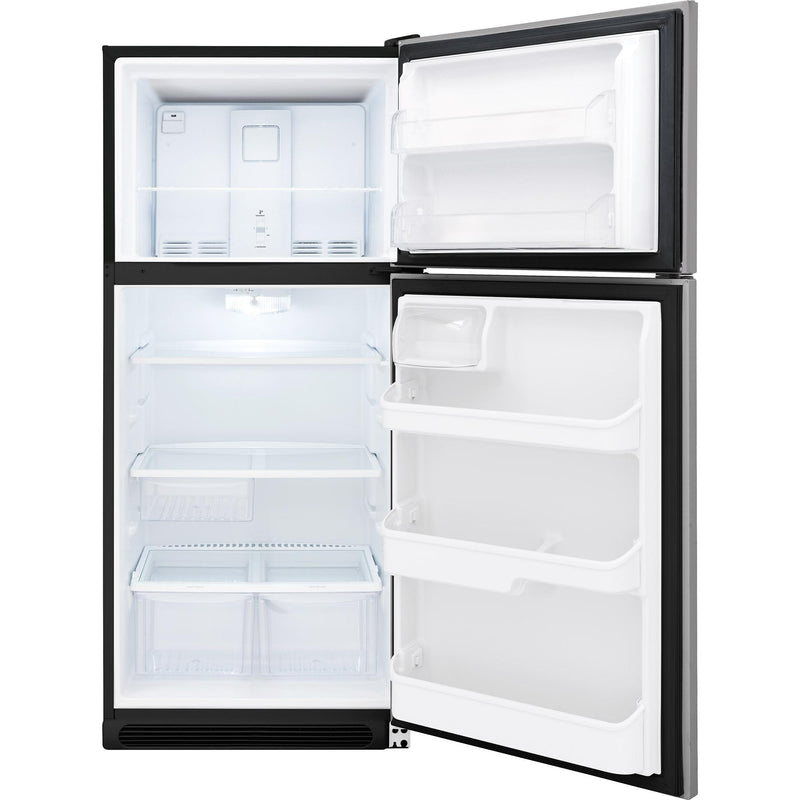 Frigidaire 30-inch, 20.0 cu.ft. Freestanding Top Freezer Refrigerator with LED Lighting FFHT2032TS IMAGE 4