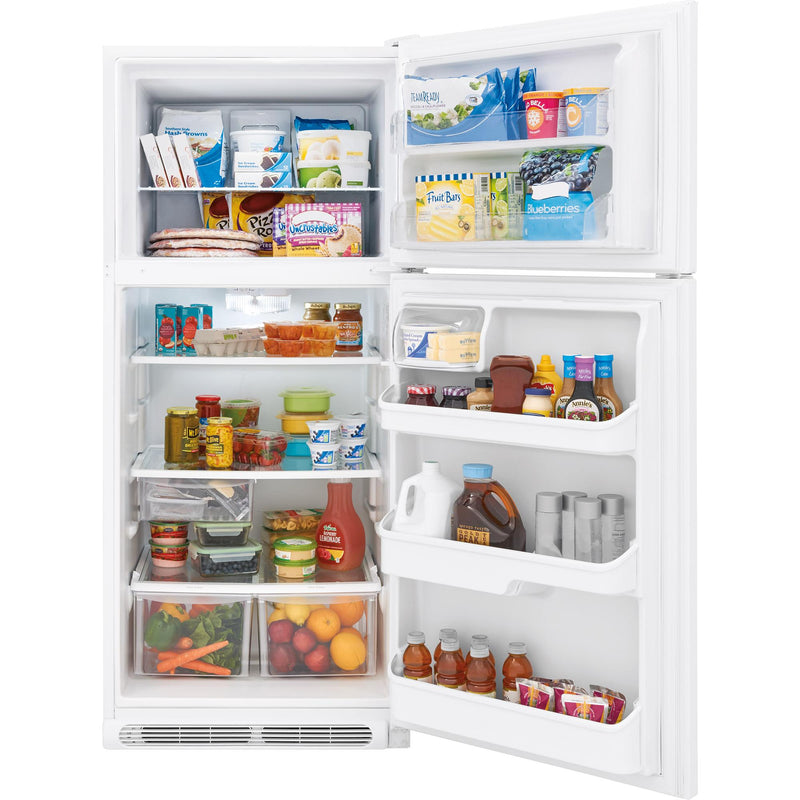 Frigidaire 30-inch, 20.0 cu.ft. Freestanding Top Freezer Refrigerator with LED Lighting FFHT2032TP IMAGE 5