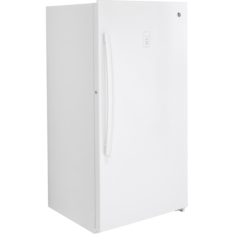 GE 14.1 cu. ft. Upright Freezer with LED Lighting FUF14DLRWW IMAGE 2