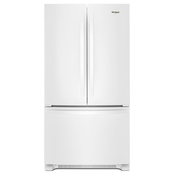 Whirlpool 36-inch, 20.0 cu. ft. Counter-Depth French 3-Door Refrigerator WRF540CWHW IMAGE 1