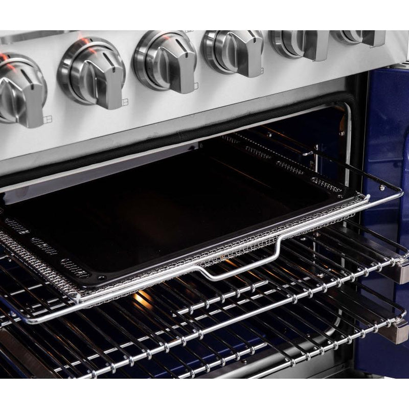 Forno 30-inch Freestanding Dual Fuel Range with 5 Burners FFSGS6439-30