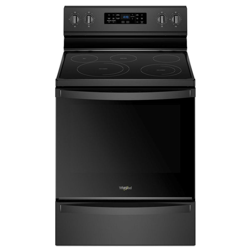 Whirlpool 30-inch Freestanding Electric Range with Frozen Bake™ Technology WFE775H0HB IMAGE 1