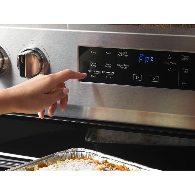 Whirlpool 30-inch Freestanding Electric Range with  Frozen Bake™ Technology WFE775H0HZ IMAGE 12