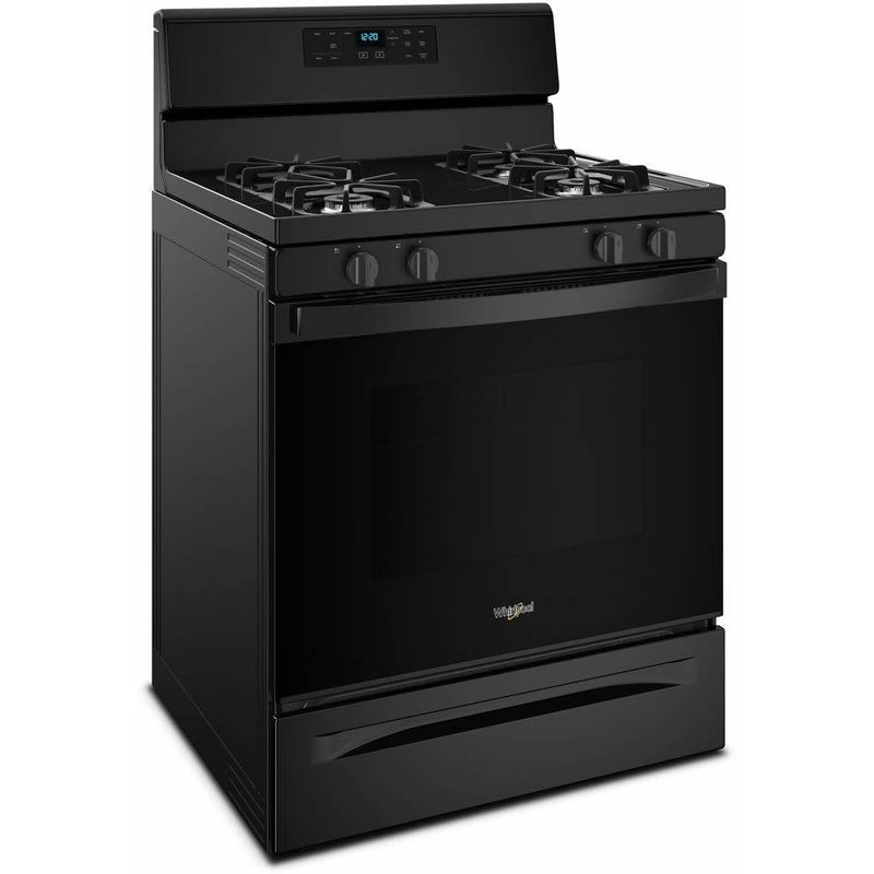 Whirlpool 30-inch Freestanding Gas Range with Self-Cleaning WFG510S0HB IMAGE 3