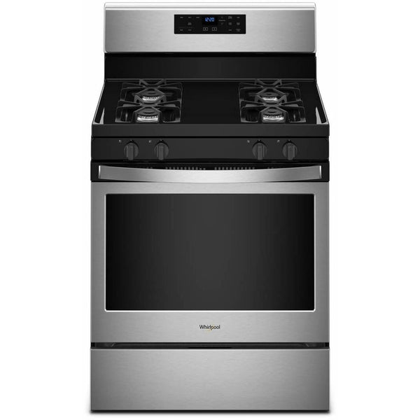 Whirlpool 30-inch Freestanding Gas Range with Self-Cleaning WFG510S0HS IMAGE 1