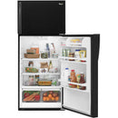 Whirlpool 28-inch, 14.3 cu. ft. Top Freezer Refrigerator WRT314TFDBWRT314TFDB