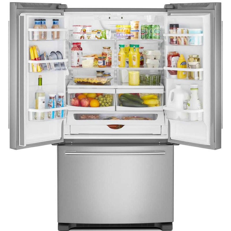 Whirlpool 36-inch, 25.2 cu. ft. French 3-Door Refrigerator WRFA35SWHZ IMAGE 3