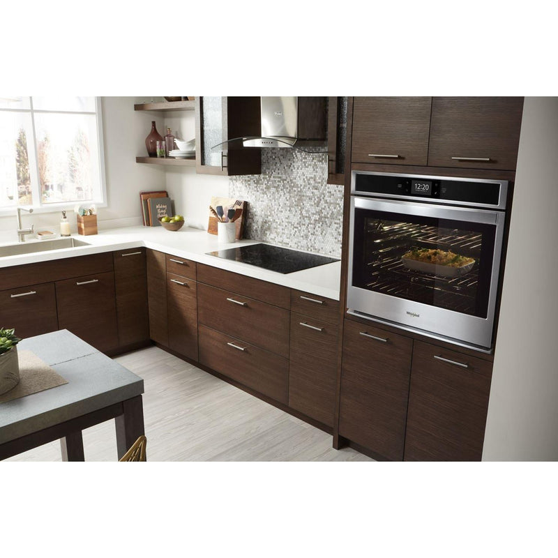 Whirlpool 30-inch, 5.0 cu. ft. Built-in Single Wall Oven with True Convection WOS72EC0HS IMAGE 4