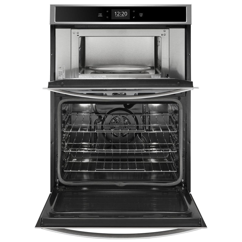 Whirlpool 30-inch, 6.4 cu. ft. Microwave and Oven Combination Wall Oven WOC75EC0HS IMAGE 2