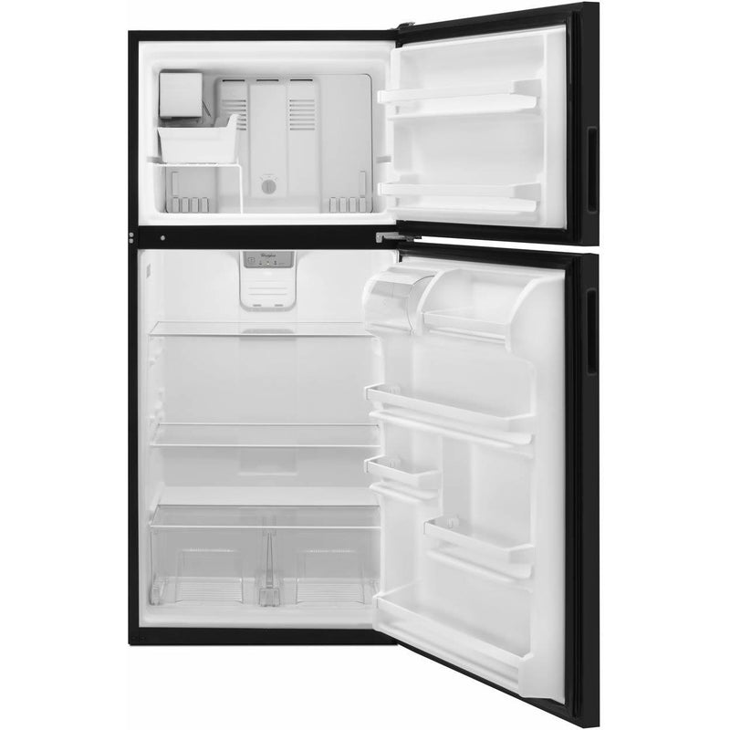 Whirlpool 30-inch, 18.2 cu. ft. Top Freezer Refrigerator with Icemaker WRT348FMEB IMAGE 3