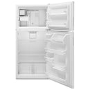 Whirlpool 30-inch, 18.2 cu. ft. Top Freezer Refrigerator with Icemaker WRT348FMEW IMAGE 3