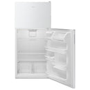 Whirlpool 30-inch, 18.2 cu. ft. Top Freezer Refrigerator with Icemaker WRT348FMEW IMAGE 4