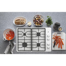  GE 30-inch Built-In Gas Cooktop JGP3030DLWW IMAGE 8