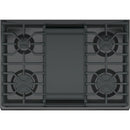 GE Profile 30-inch Free-Standing Gas Range with Convection Technology PGB960BEJTS IMAGE 5