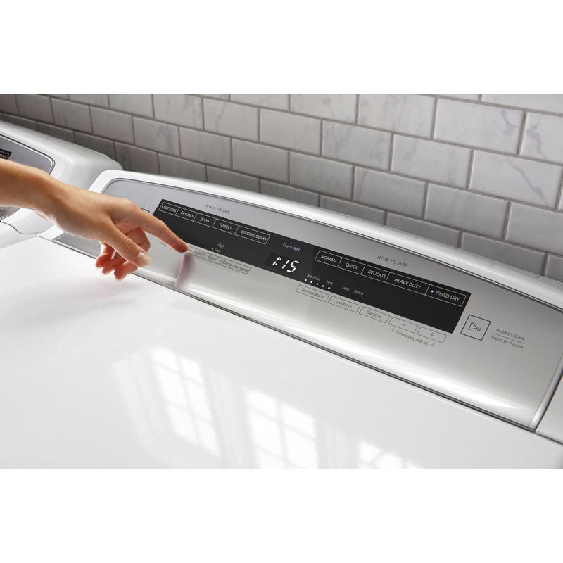 Whirlpool 7.4 cu.ft. Gas Dryer with AccuDry™ Intuitive Touch Controls WGD7500GW IMAGE 3