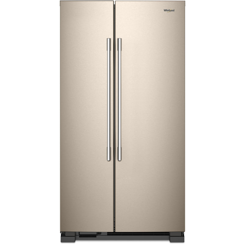 Whirlpool 36-inch, 25.1 cu.ft. Freestanding Side-by-Side Refrigerator WRSA15SNHN IMAGE 1