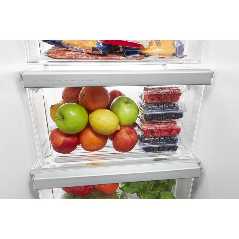 Whirlpool 36-inch, 25.1 cu.ft. Freestanding Side-by-Side Refrigerator WRSA15SNHN IMAGE 3