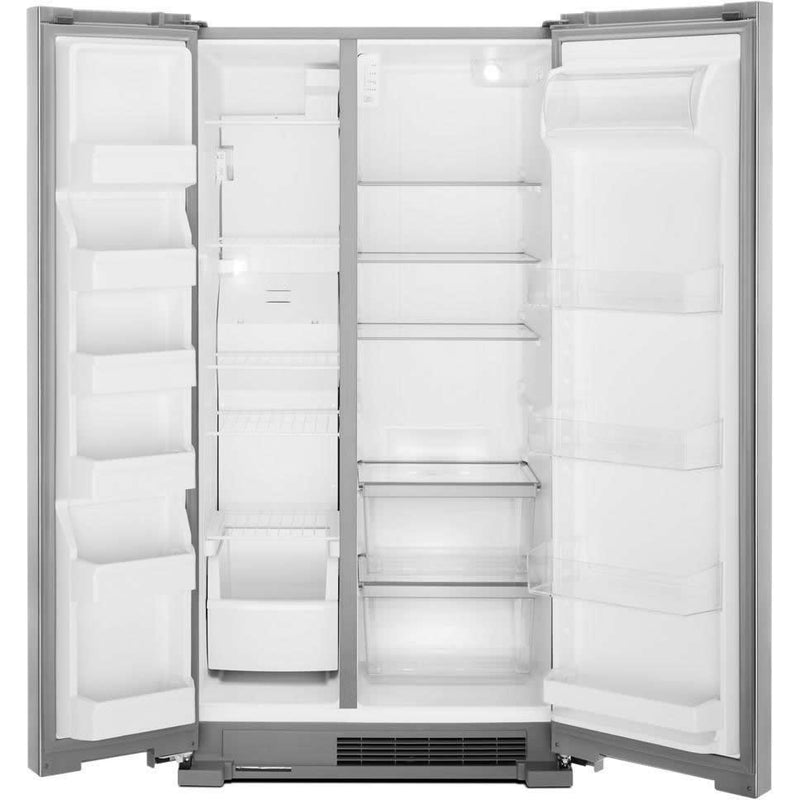 Whirlpool 36-inch, 25.1 cu.ft. Freestanding Side-by-Side Refrigerator WRSA15SNHZ IMAGE 2