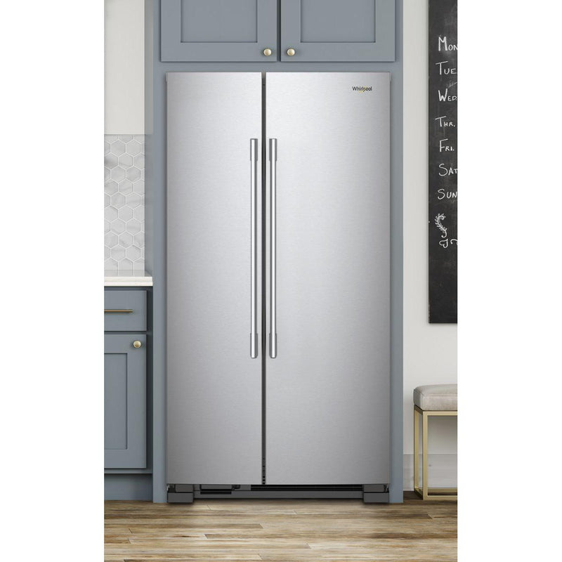 Whirlpool 36-inch, 25.1 cu.ft. Freestanding Side-by-Side Refrigerator WRSA15SNHZ IMAGE 7