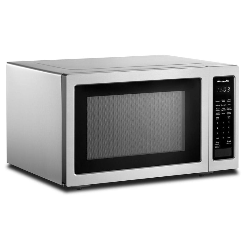 KitchenAid 22-inch, 1.6 cu. ft. Countertop Microwave Oven KMCS1016GSS IMAGE 2