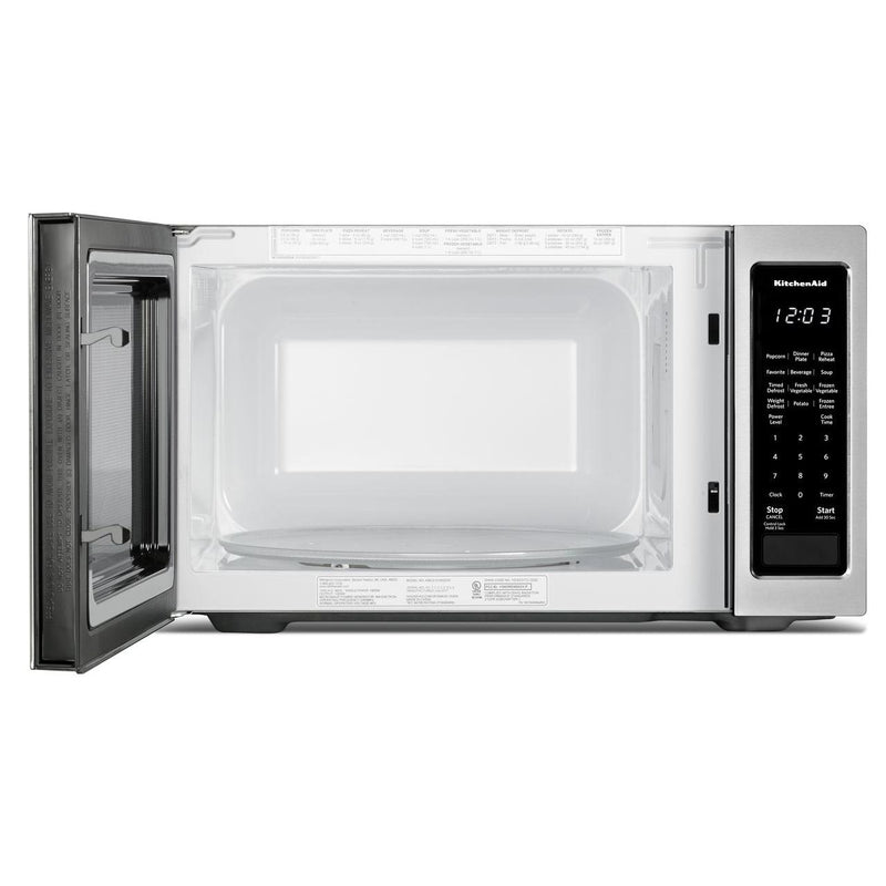 KitchenAid 22-inch, 1.6 cu. ft. Countertop Microwave Oven KMCS1016GSS IMAGE 3