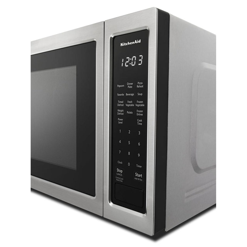 KitchenAid 22-inch, 1.6 cu. ft. Countertop Microwave Oven KMCS1016GSS IMAGE 5