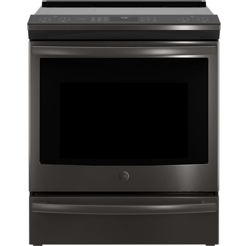 GE Profile 30-inch Slide-In Induction Range with Chef Connect PHS930BLTS IMAGE 1