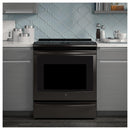 GE Profile 30-inch Slide-In Induction Range with Chef Connect PHS930BLTS IMAGE 6