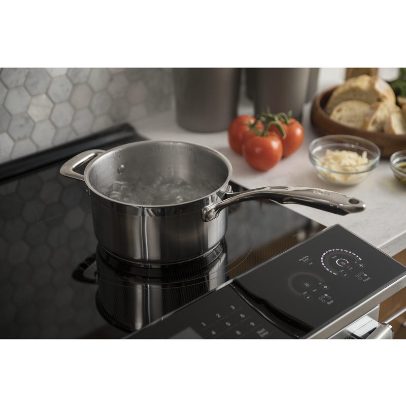 GE Profile 30-inch Slide-In Induction Range with Chef Connect PHS930BLTS IMAGE 7