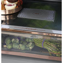 Caf? 36-inch, 27.4 cu. ft. French 4-Door Refrigerator (Platinum Glass) (CQE28DM5NS5)CQE28DM5NS5