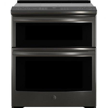 GE Profile 30-inch Slide-in electric Range with Convection Technology PS960BLTS IMAGE 1