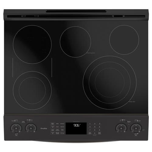 GE Profile 30-inch Slide-in electric Range with Convection Technology PS960BLTS IMAGE 3